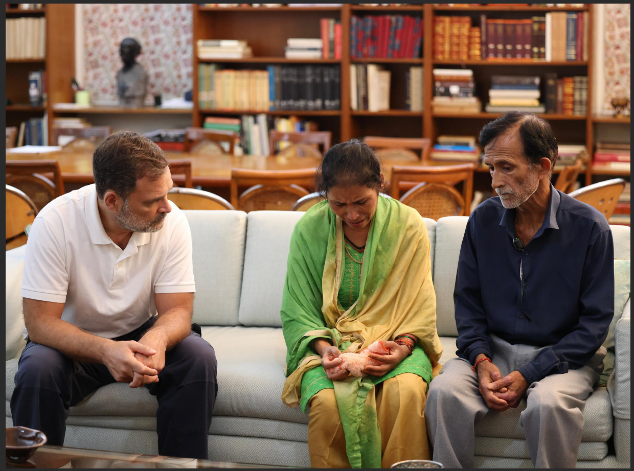 ankita bhandari, rahul gandhi, ankita bhandari murder cae, ankita bhandari parents, uttarakhand